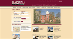 Desktop Screenshot of hardingrealestate.com
